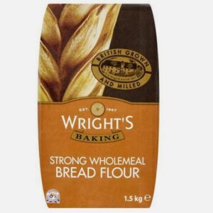 Wrights Baking Strong Wholemeal Bread Flour 1.5kg